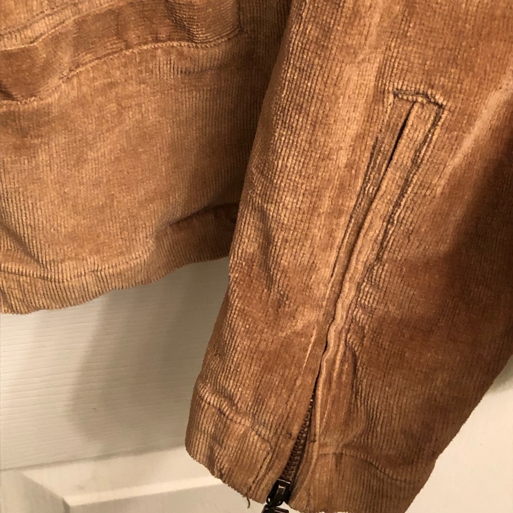 Corduroy jacket Tan/brown Size Large—#042 - Picture 9 of 13